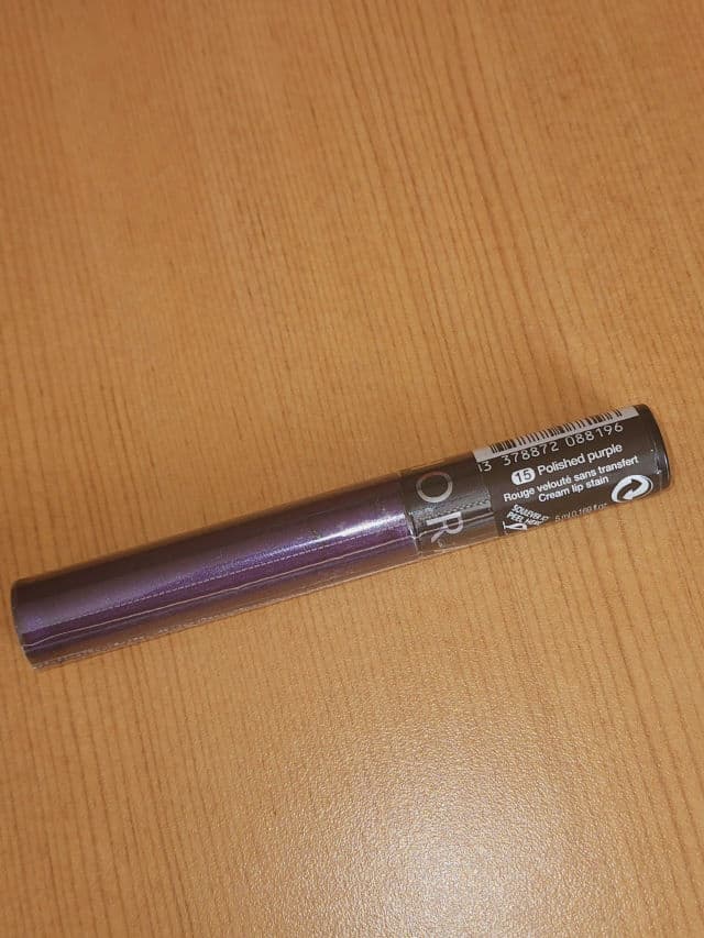 Sephora Collection Cream Lip Stain Liquid Lipstick - Polished Purple review photo by EnxhiB