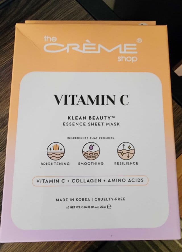 The Creme Shop Klean Beauty Essence Sheet Mask - Pro-Youth Vegan Collagen review photo by EnxhiB