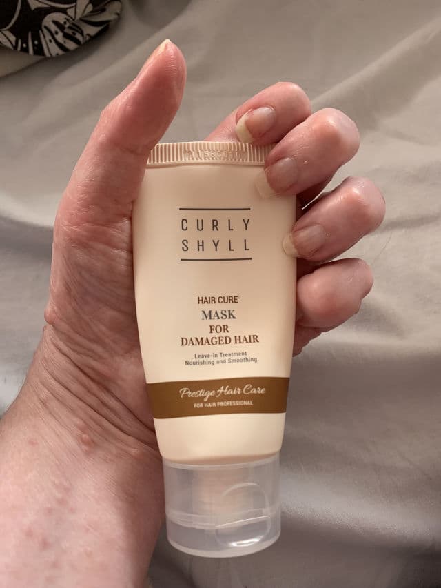 Curly Shyll Hair Cure Mask for Damaged Hair review photo by Chandler
