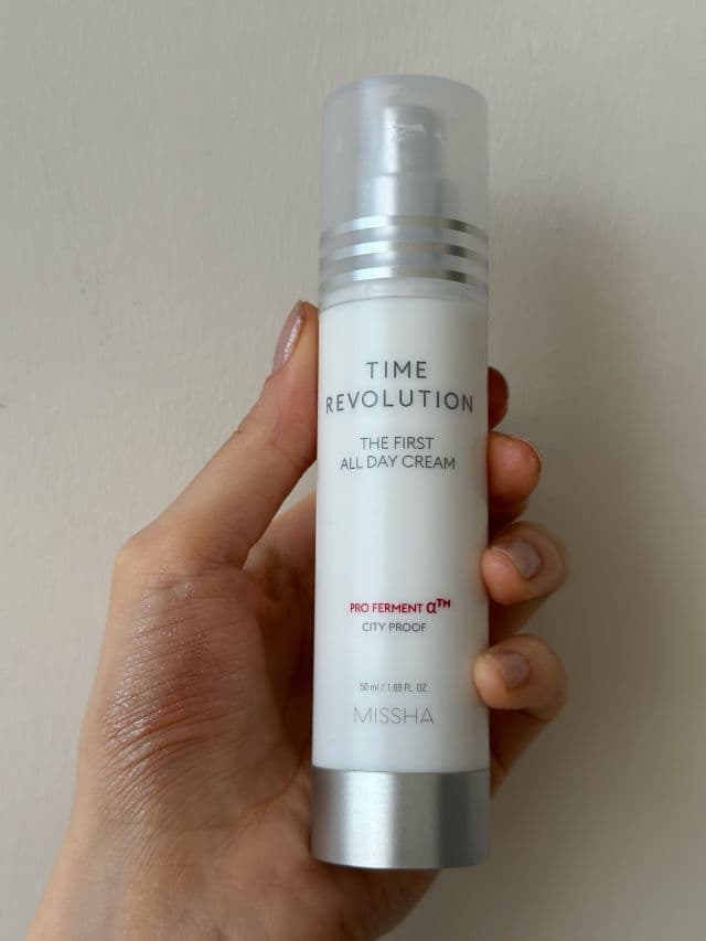 MISSHA Time Revolution The First All Day Cream review photo by sesshin