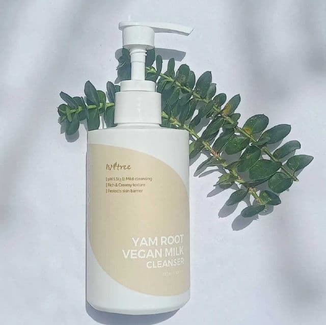 ISNTREE Yam Root Vegan Milk Cleanser review photo by skindewyver