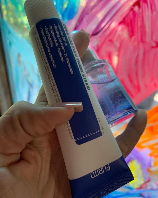 PURITO Deep Sea Droplet Serum review photo by justbrittnikole