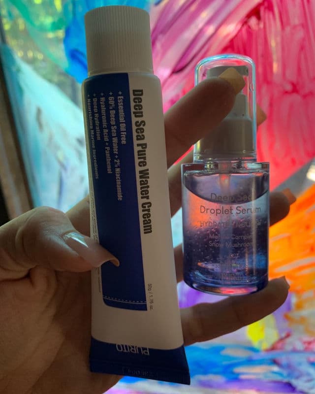 PURITO Deep Sea Droplet Serum review photo by justbrittnikole
