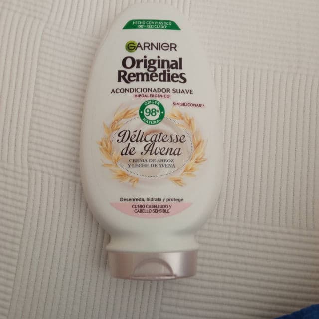 Garnier Botanic Therapy Oat Delicacy Gentle Softening Conditioner review photo by MariCinti
