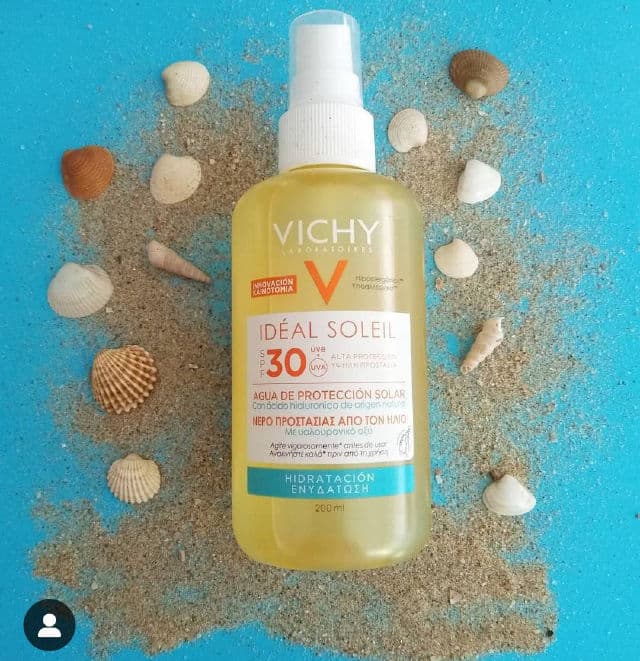 Vichy Laboratories Ideal Soliel Solar Protective Water with Hyaluronic Acid review photo by MariCinti