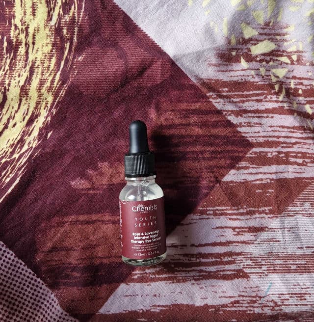 SkinChemists Youth Series Rose & Lavender Intensive Night Therapy Eye Serum review photo by lorenamt