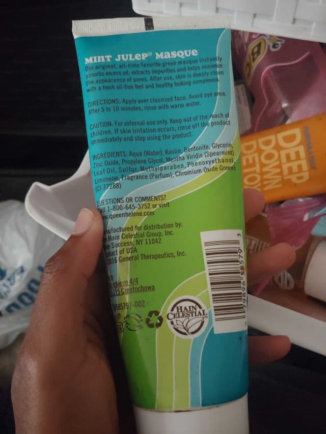 Queen Helene Mint Julep Masque review photo by Traytraysm