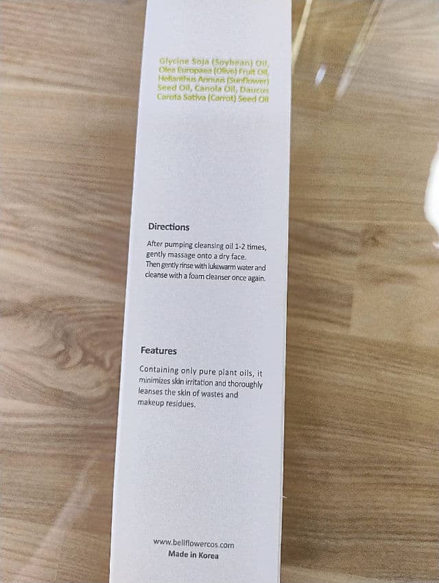 Bellflower Canola Pure Cleansing Oil review photo by alexandraskrupnikova