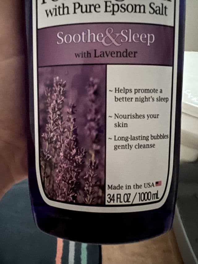 Dr Teal's Soothe & Sleep with Lavender Pure Epsom Salt Soaking Solution review photo by Sergey