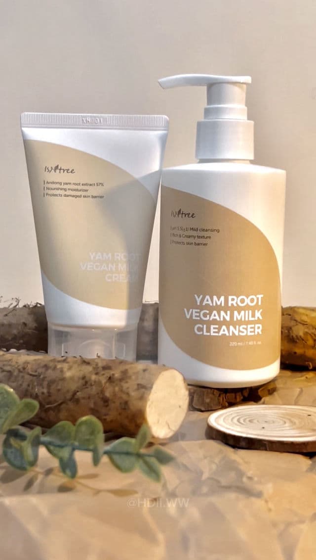 ISNTREE Yam Root Vegan Milk Cream review photo by hdiiww