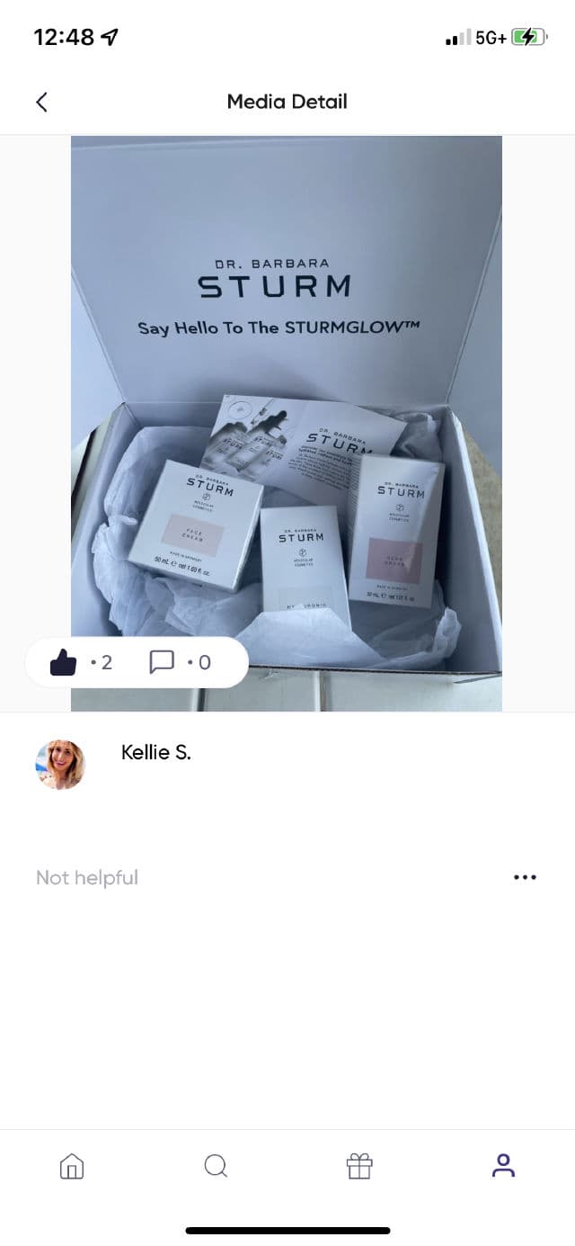 Dr. Barbara Sturm Face Cream review photo by kelliescranton