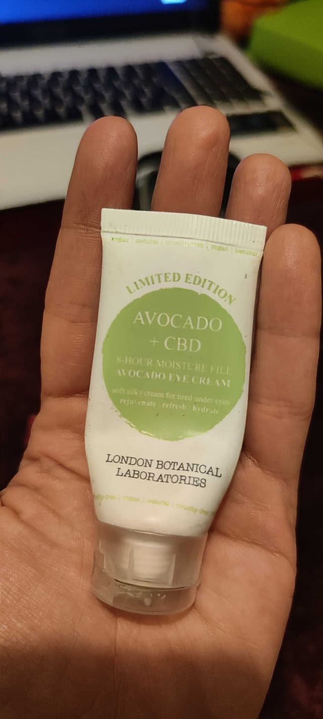 London Botanical Laboratories Avocado + CBD 8-Hour Moisture Fill Eye Cream review photo by RitaTamas