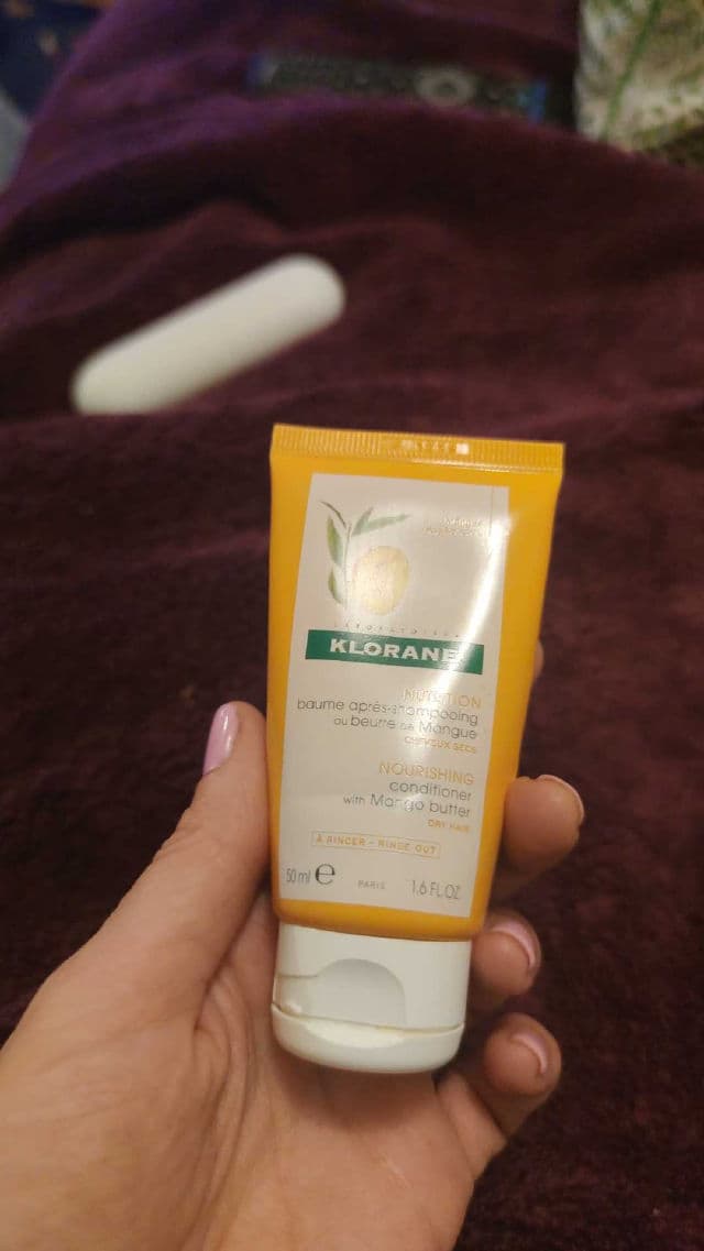 Klorane Nourishing Conditioner with Mango Butter review photo by RitaTamas