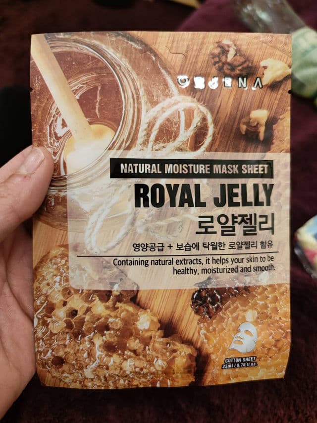 Royal Jelly Sheet Mask product review