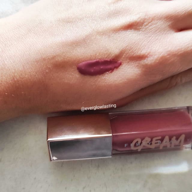 Fenty Beauty Gloss Bomb Color Drip Lip Cream - Mauve Wives review photo by everglowlasting