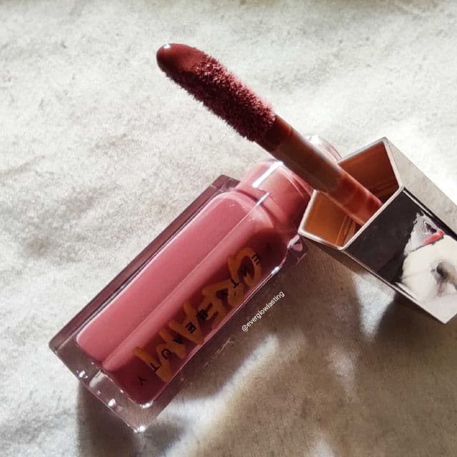 Fenty Beauty Gloss Bomb Color Drip Lip Cream - Mauve Wives review photo by everglowlasting