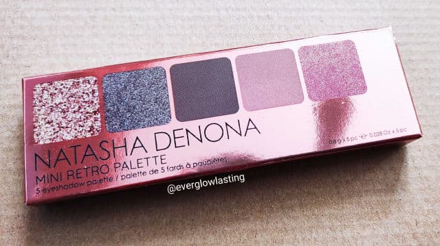 Natasha Denona Mini Retro Palette review photo by everglowlasting