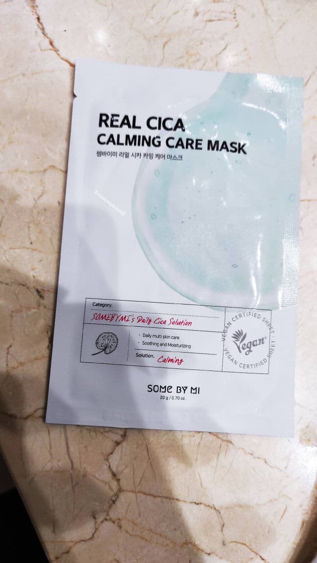 Some By Mi Real Cica Calming Care Mask review photo by everglowlasting