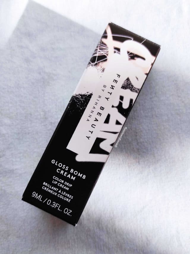 Fenty Beauty Gloss Bomb Color Drip Lip Cream - Mauve Wives review photo by everglowlasting