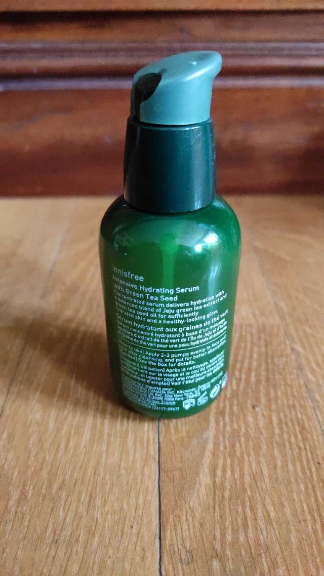 INNISFREE Green Tea Seed Serum review photo by everglowlasting