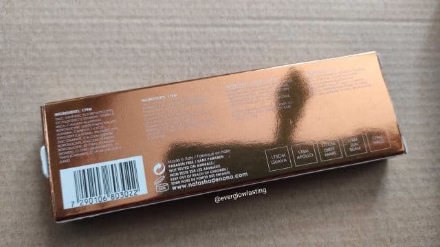 Natasha Denona Mini Sunset Palette review photo by everglowlasting