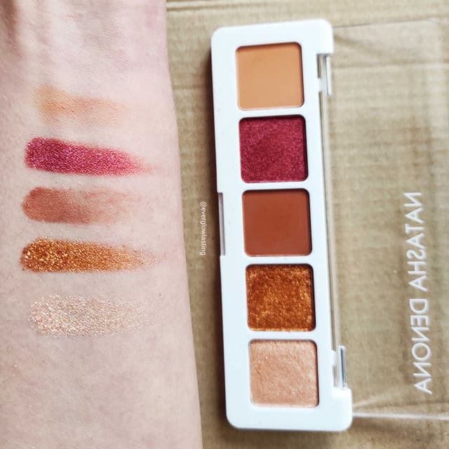 Natasha Denona Mini Sunset Palette review photo by everglowlasting