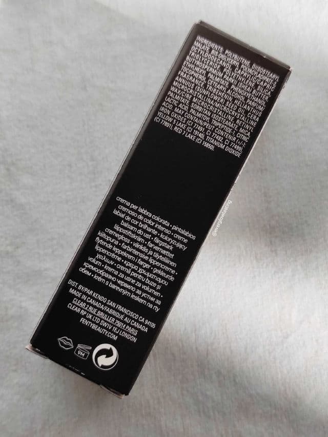 Fenty Beauty Gloss Bomb Color Drip Lip Cream - Mauve Wives review photo by everglowlasting