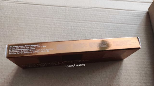 Natasha Denona Mini Sunset Palette review photo by everglowlasting