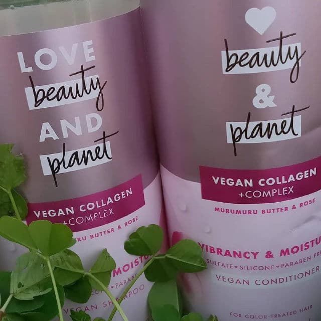 Love Beauty and Planet Vegan Collagen + Complex Vibrancy & Moisture Conditioner with Murumuru Butter & Rose review photo by ValGal03
