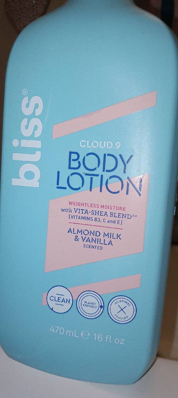 Bliss Cloud 9 Pink Blossom & Water Lily Body Lotion review photo by ValGal03
