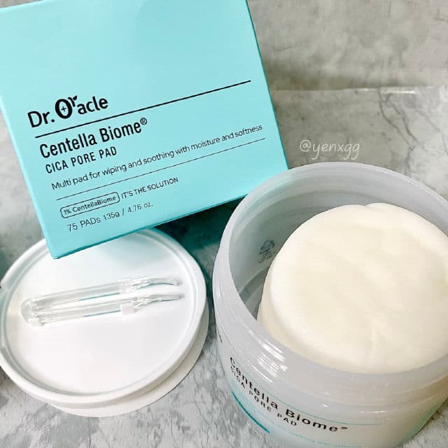 DR. ORACLE Centella Biome Cica Pore Pad review photo by Yenxgg