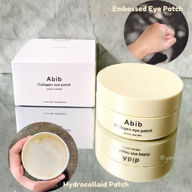 Abib Collagen Eye Patch Jericho Rose Jelly review photo by Yenxgg