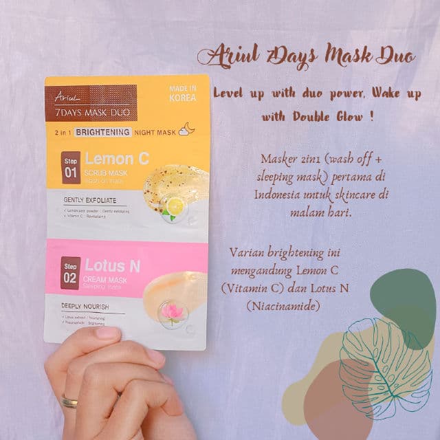 Ariul 7 Days Calendula + P Repairing Mask Sheet review photo by Justluthfii