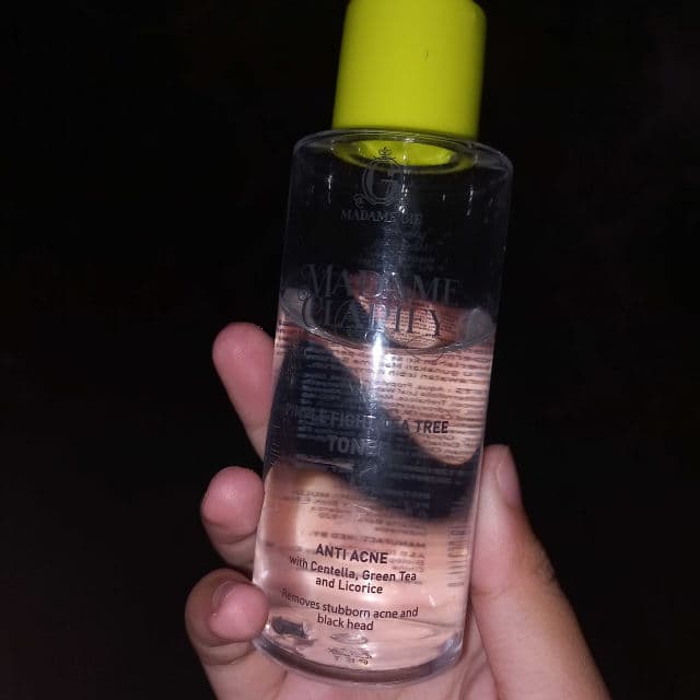 Madame Gie Madame Clarify Pimple Fight Tea Tree Toner review photo by shintiaaa