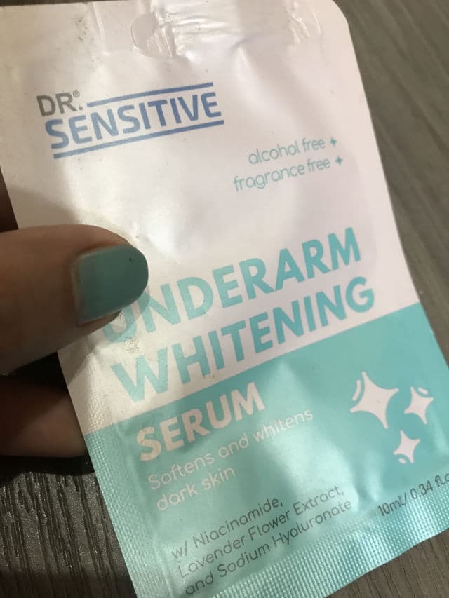 Dr. Sensitive Underarm Whitening Serum review photo by Leonabelle