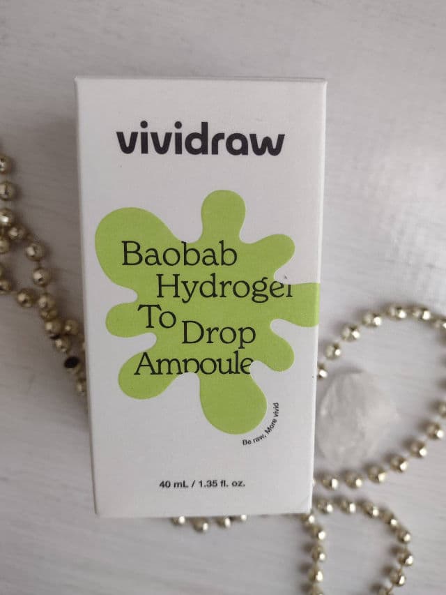 vividraw Baobab Hydrogel To Drop Ampoule review photo by jojomaria