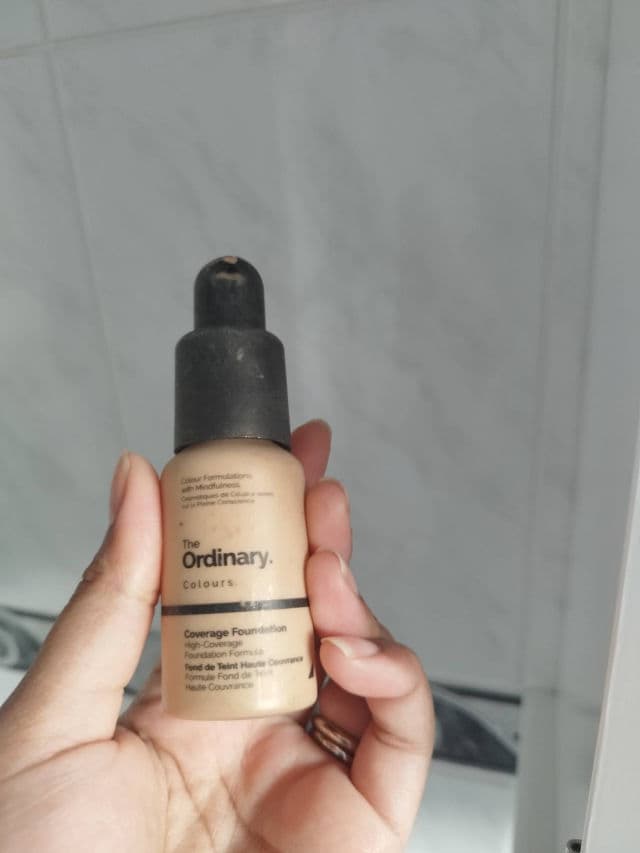 The Ordinary Coverage Foundation review photo by tamyunni