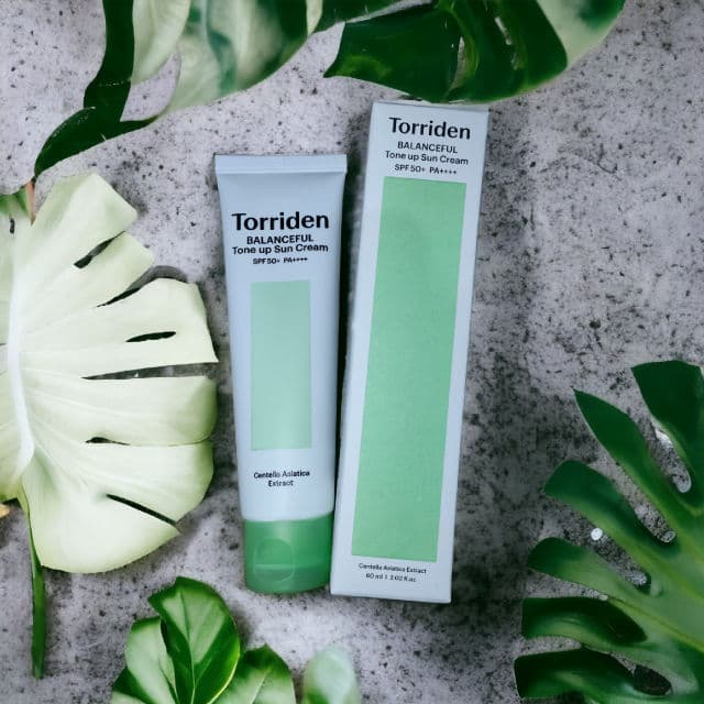 Torriden Balanceful Tone Up Sun Cream SPF 50+ PA++++ review photo by BGTN