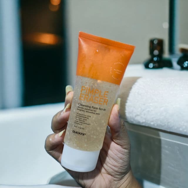 QUICK FX Pimple Eraser Cleansing Face Scrub review photo by BGTN