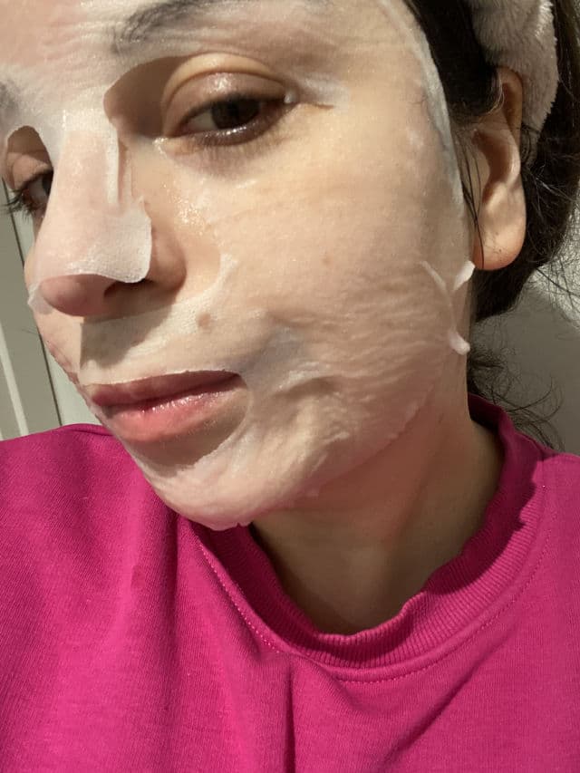 BCL Momo Puri Peach Milk Jelly Mask review photo by Negin