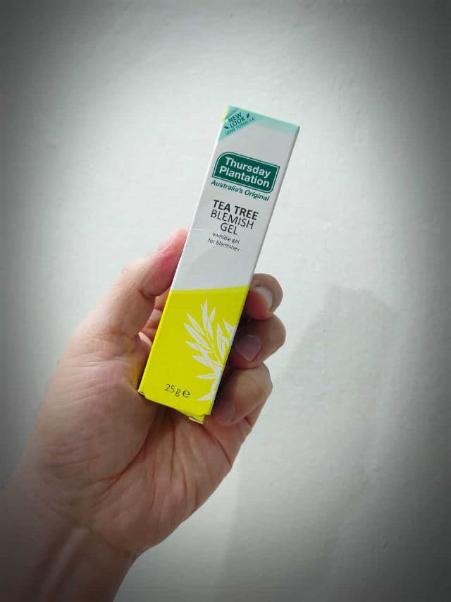 Thursday Plantation Tea Tree Blemish Gel review photo by unclelovesbeauty