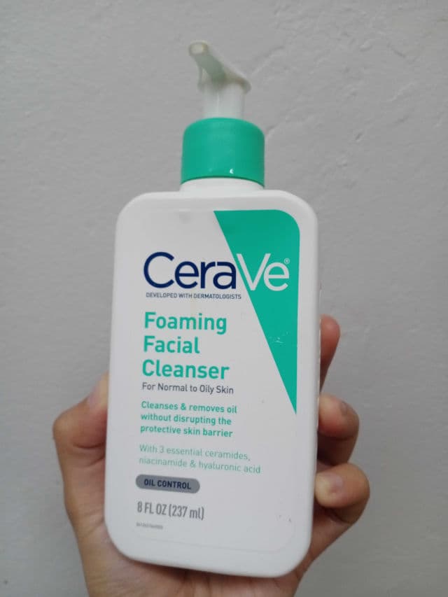 CeraVe Foaming Facial Cleanser for Normal to Oily Skin review photo by skinXperimentbytheha