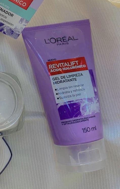 L'Oreal Paris Revitalift Ácido Hialurónico Gel Limpiador review photo by eliandrade