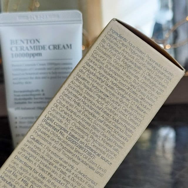 BENTON Ceramide Cream 10000ppm review photo by eeqaohheqa