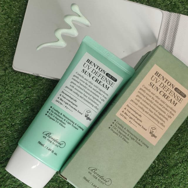 BENTON Air Fit UV Defense Sun Cream SPF 50+ PA++++ review photo by eeqaohheqa