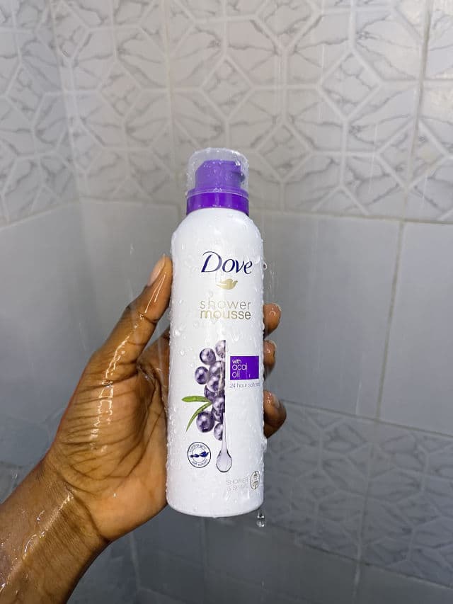 Dove Acai Oil Shower and Shave Mousse review photo by Marveeeee
