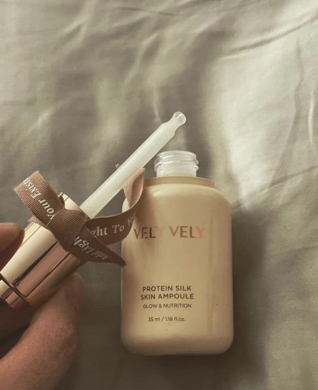 Vely Vely Protein Silk Skin Ampoule review photo by marie21