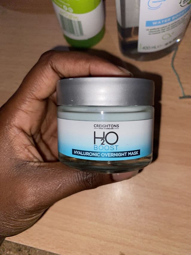 Creightons H2O Boost Hyaluronic Overnight Mask  review photo by fayyobi