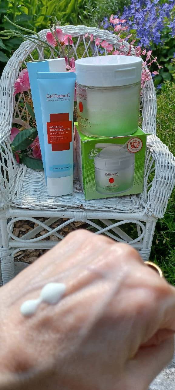 Cell Fusion C Aquatica Sunscreen 100 SPF50+ PA++++  review photo by daliajulius