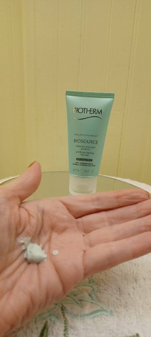 Biotherm Biosource Purifying Foaming Cleanser review photo by daliajulius